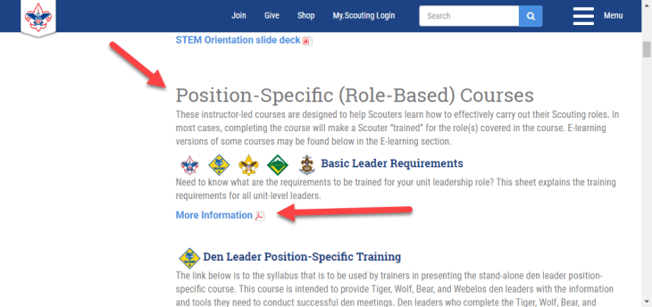 PositionTrainedLocation